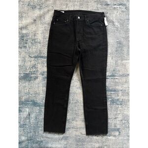 NWT! Gap Denim Black Mid Rise Vintage Slim Ankle Length Jeans Size 30" / 10R